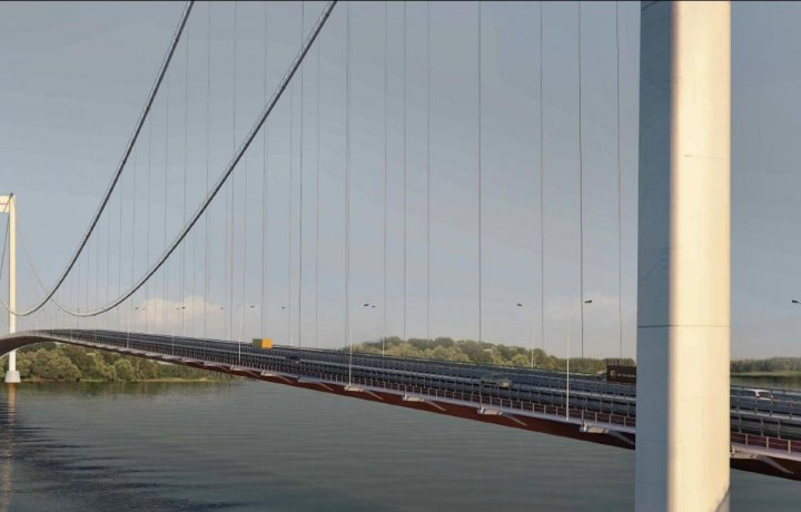 Cum va arăta noul pod peste Dunăre, la Brăila (FOTO)