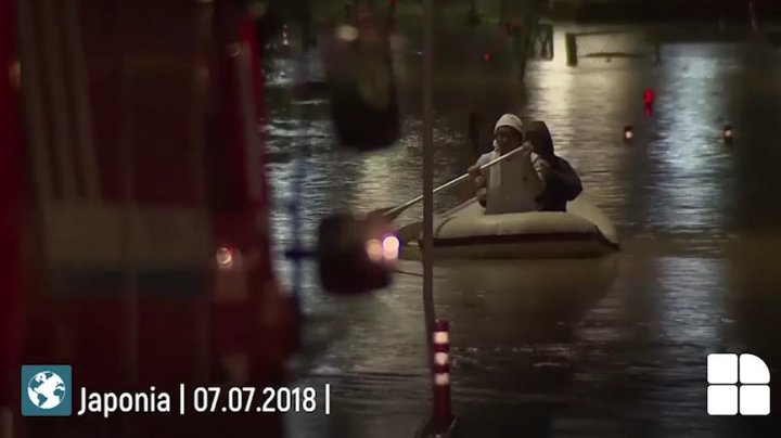 INUNDAŢII DEVASTATOARE în Japonia. Cel puțin 49 oameni au murit și peste 50 sunt dați dispăruți