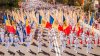 Ziua Independenţei, sărbătorită cu mult fast la Orhei. Zeci de mii de oameni au participat la un marş al Patrioţilor Moldovei (FOTO/VIDEO)