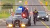 BATMAN a fost oprit de poliție pe șosea. Ce s-a întâmplat imediat dupa asta (VIDEO)