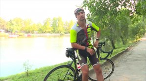 A vizitat 10 ţări cu doar 50 de euro în buzunar. Povestea moldoveanului care a parcurs cu bicicleta peste cinci mii de kilometri