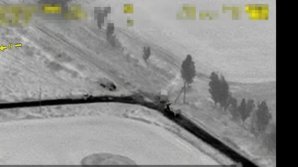 CAMIOANE SUSPECTE ÎN UCRAINA: Imaginile, filmate de dronele OSCE în estul Ucrainei