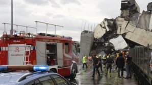 Zi de doliu naţional în Italia după tragicul accident de la Genova. La Napoli a fost organizată prima ceremonie funerară