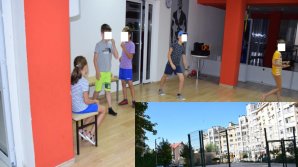 Tabără de vară în subsolul unei săli de sport din Râşcani. Încălcările GRAVE depistate de poliţişti (VIDEO)