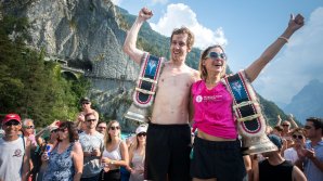 Gary Hunt a câştigat a patra etapă a Campionatului Mondial de Cliff Diving