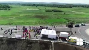 Drumul de ocolire a orașului Ungheni, dat în exploatare. Filip: Ne bucurăm împreună de un rezultat frumos