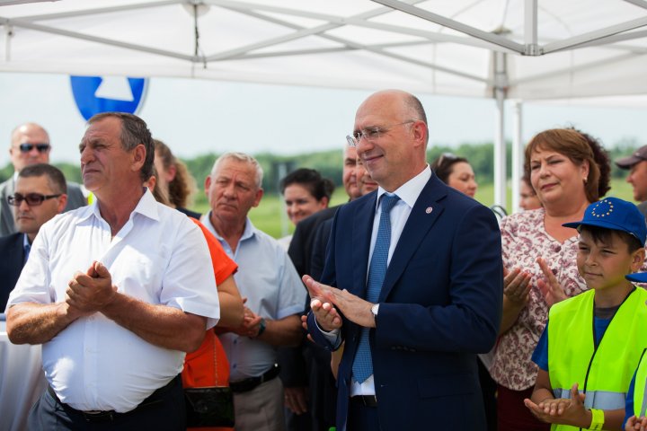 Pavel Filip, la inaugurarea drumului de ocolire a orașului Ungheni: Prin investiții în infrastructură, construim o țară modernă, o țară europeană