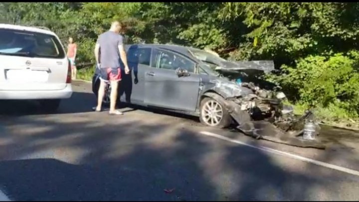 ACCIDENT RUTIER. Un bebeluş de doar 7 luni a fost grav rănit (VIDEO)