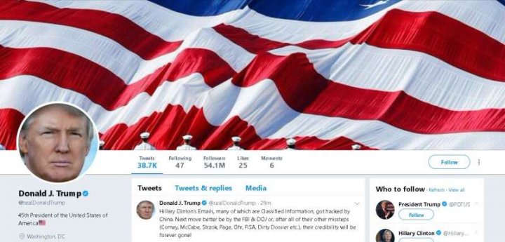 Președintele SUA, Donald Trump deblochează mai mulţi utilizatori de Twitter în urma unei sentinţe judecătoreşti (FOTO)