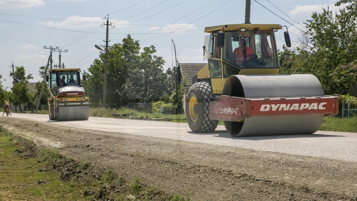 481 km de drumuri din ţară, reparate în cadrul programului Drumuri bune pentru Moldova