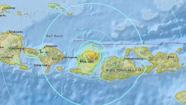 Indonezia, LOVITĂ de un nou cutremur devastator. Câte grade a avut seismul 