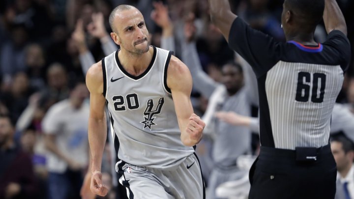 Manu Ginobili, vedeta echipei San Antonio Spurs, şi-a anunţat retragerea din baschet