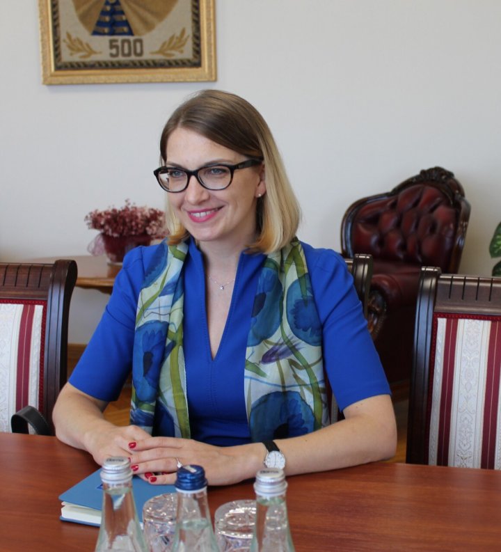 Întrevederea Viceprim-ministrului Cristina Lesnic cu Șefa Oficiului de Legătură NATO în Republica Moldova Kristina Baleisyte