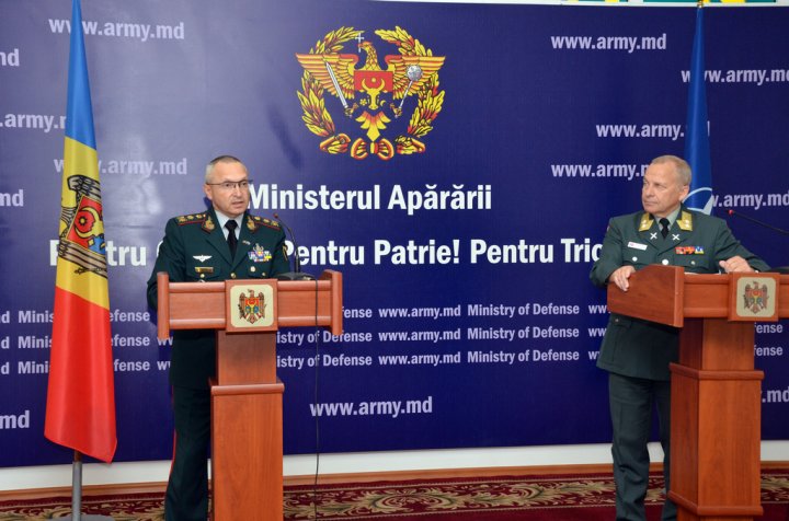 Ministrul Apărării Eugen Sturza s-a întâlnit cu Odd Egil Pedersen, general maior NATO