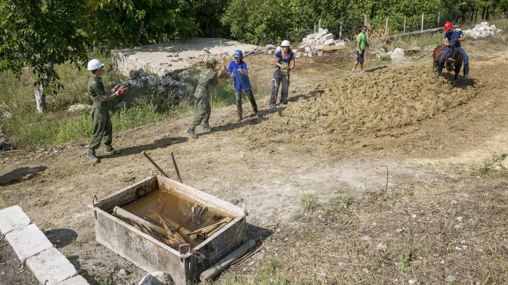 Cu dragoste pentru arhitectura tradițională! 20 de tineri din țară au învățat cum se construiesc casele moldovenești (FOTOREPORT)