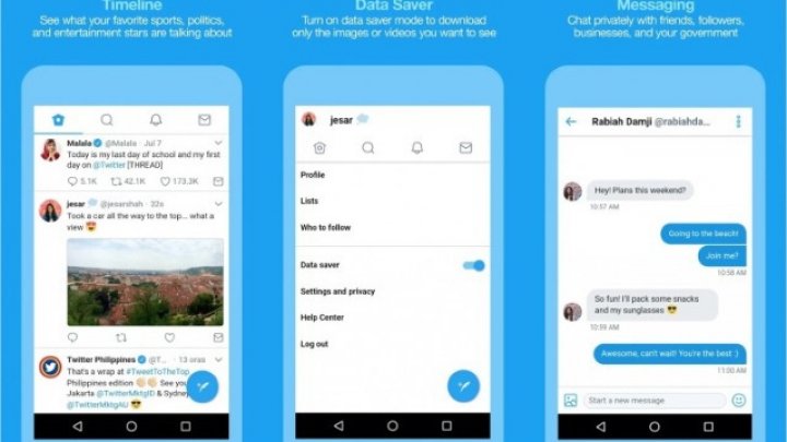 Twitter lansează aplicaţia Lite pentru mobil în alte 21 de ţări. Care sunt acestea