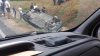 Accident pe asfaltul umed. O maşină s-a răsturnat la Peresecina (VIDEO)