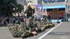Demonstraţii de forţă şi scene de luptă de Ziua Armatei Naţionale. Oaspeţii au primit gratis mâncare ostăşească