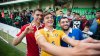 Echipa naţională de fotbal, susţinută din tribune în meciul cu Belarus de aproximativ 6.000 de suporteri