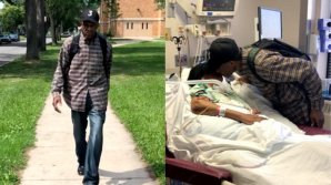 Un bătrân de 99 de ani merge zilnic 10 kilometri pe jos. Motivul te va emoţiona până la LACRIMI