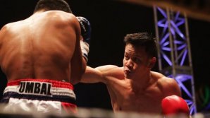 O PERNĂ PENTRU ADVERSAR. Ridhwan a făcut spectacol în ajunul luptei cu Ambunda