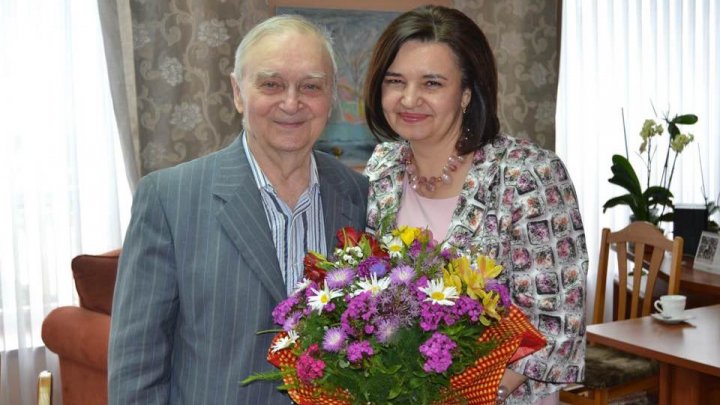 Ion Druță împlinește astăzi 90 de ani. Monica Babuc l-a felicitat pe marele scriitor