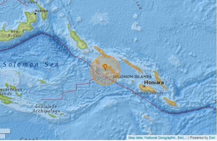 S-A CUTREMURAT PĂMÂNTUL! Un seism cu magnitudinea 6 s-a produs în 6 în largul Insulelor Solomon din Pacificul de Sud (FOTO) 