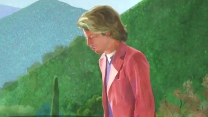 O pictură a britanicului David Hockney, scoasă la licitaţie