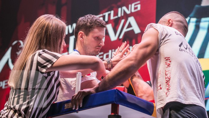 Turneul mondial de armwrestling Moldova Open Cup, la Sala Polivalentă din Capitală (LIVE VIDEO / foto)