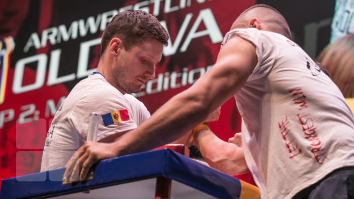 Turneul mondial de armwrestling Moldova Open Cup, la Sala Polivalentă din Capitală (LIVE VIDEO / foto)