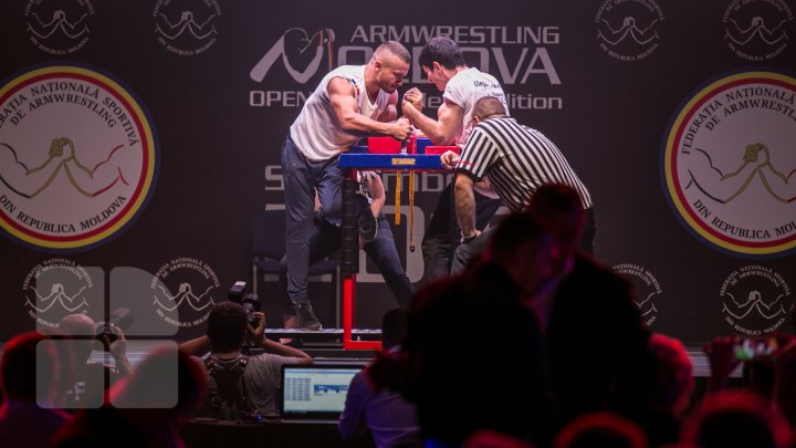 Turneul mondial de armwrestling Moldova Open Cup, la Sala Polivalentă din Capitală (LIVE VIDEO / foto)