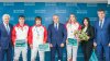 Vlad Plahotniuc s-a întâlnit cu campionii Tatiana Salcuțan și Alexandrin Guțu: Cei mai buni ambasadori ai ţării noastre