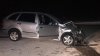 Grav accident de circulație la Peresecina. O mașină s-a răsturnat după ce a fost lovită în plin (FOTO)