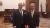 Viceprim-ministrul Iurie Leancă s-a întâlnit cu preşedintele Senatului de la Bucureşti, Călin Popescu-Tăriceanu