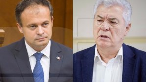 Candu i-a explicat lui Voronin care este factorul juridic privind introducerea sintagmei integrare europeană în Constituţie (VIDEO)