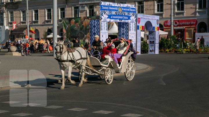 Chişinăul a îmbrăcat straie de sărbătoare. Muzică, dans şi bucate tradiționale de Ziua Oraşului (FOTOREPORT)