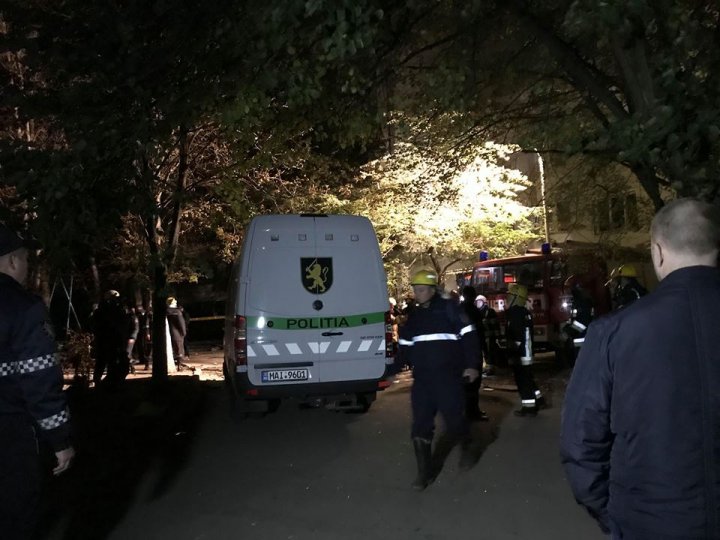 EXPLOZIE DEVASTATOARE în sectorul Râşcani: Trei oameni au fost ucişi, iar alte 10 persoane au fost rănite, printre care şi un pompier