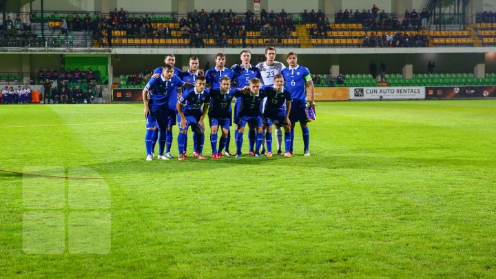 Echipa naţională de fotbal a Republicii Moldova a urcat două poziţii în clasamentul FIFA