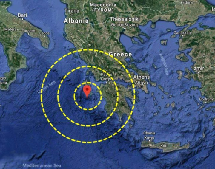 CUTREMUR cu magnitudinea de 6,8 grade în Grecia: Sunt răniţi. Seismul a fost resimţit şi în alte ţări (VIDEO/FOTO)