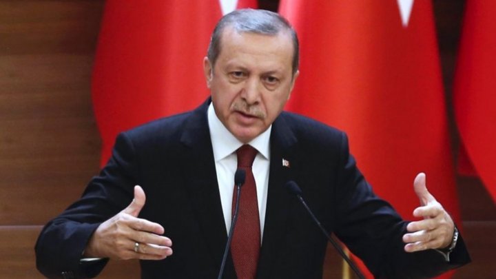 Erdogan s-a declarat hotărât să se debaraseze de miliţiile kurde din nordul Siriei