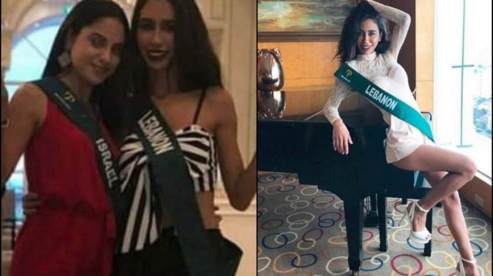 Miss Earth Liban a fost lăsată fără coroană după ce s-a pozat alături de reprezentanta Israelului