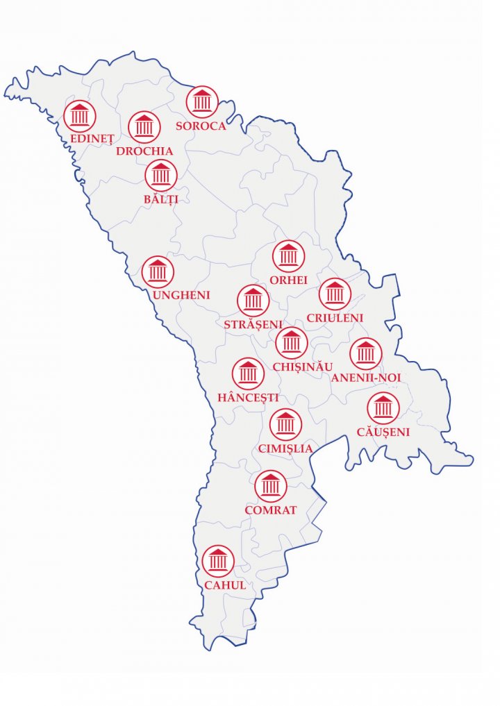 Instanțele de judecată optimizate. Lista celor care au fuzionat şi unde găsim judecătoriile noi