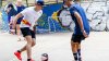 Piloţii Max Verstappen și Daniel Ricciardo au jucat futsal pe un teren din Sao Paulo