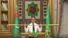 NO COMMENT: Preşedintele Turkmenistanului ridică o bară de haltere din aur, în aplauzele miniştrilor (VIDEO)