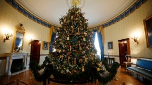 Pomul de Crăciun a ajuns la Casa Albă. Donald Trump și prima doamnă au întâmpinat bradul 