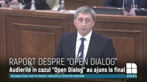 Raportul privind ancheta Open Dialog, audiat în Parlament (VIDEO)