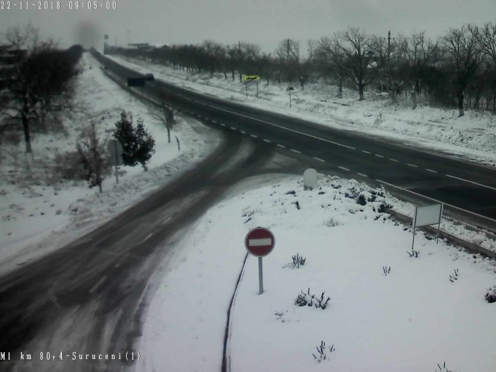 POLEI ÎN TOATĂ ŢARA. Cum se circulă la această oră pe drumurile naţionale (GALERIE FOTO)