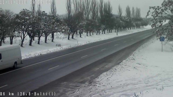 POLEI ÎN TOATĂ ŢARA. Cum se circulă la această oră pe drumurile naţionale (GALERIE FOTO)