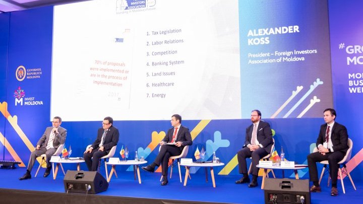MOLDOVA, DESCHISĂ AFACERILOR. La Chişinău se desfăşoară cea de-a cincea ediţie a formului Moldova Business Week (FOTO)