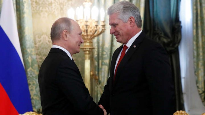 Miguel Diaz-Canel efectuează o vizită oficială în Rusia: pe agendă, cooperarea economică şi militară